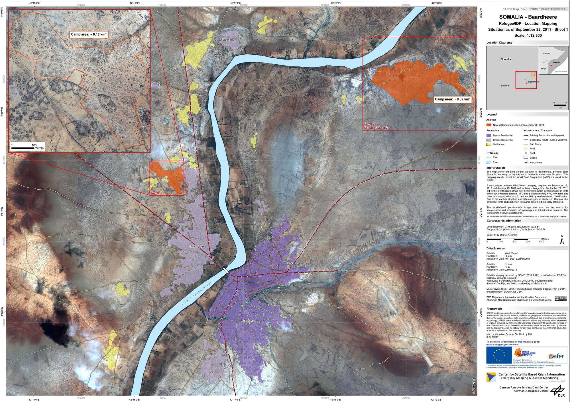 Emergency mapping – relieving hunger in Somalia