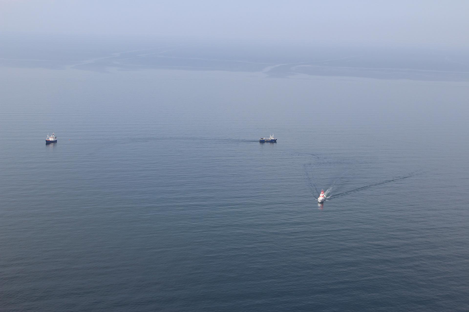 Interference suppression in the Baltic Sea