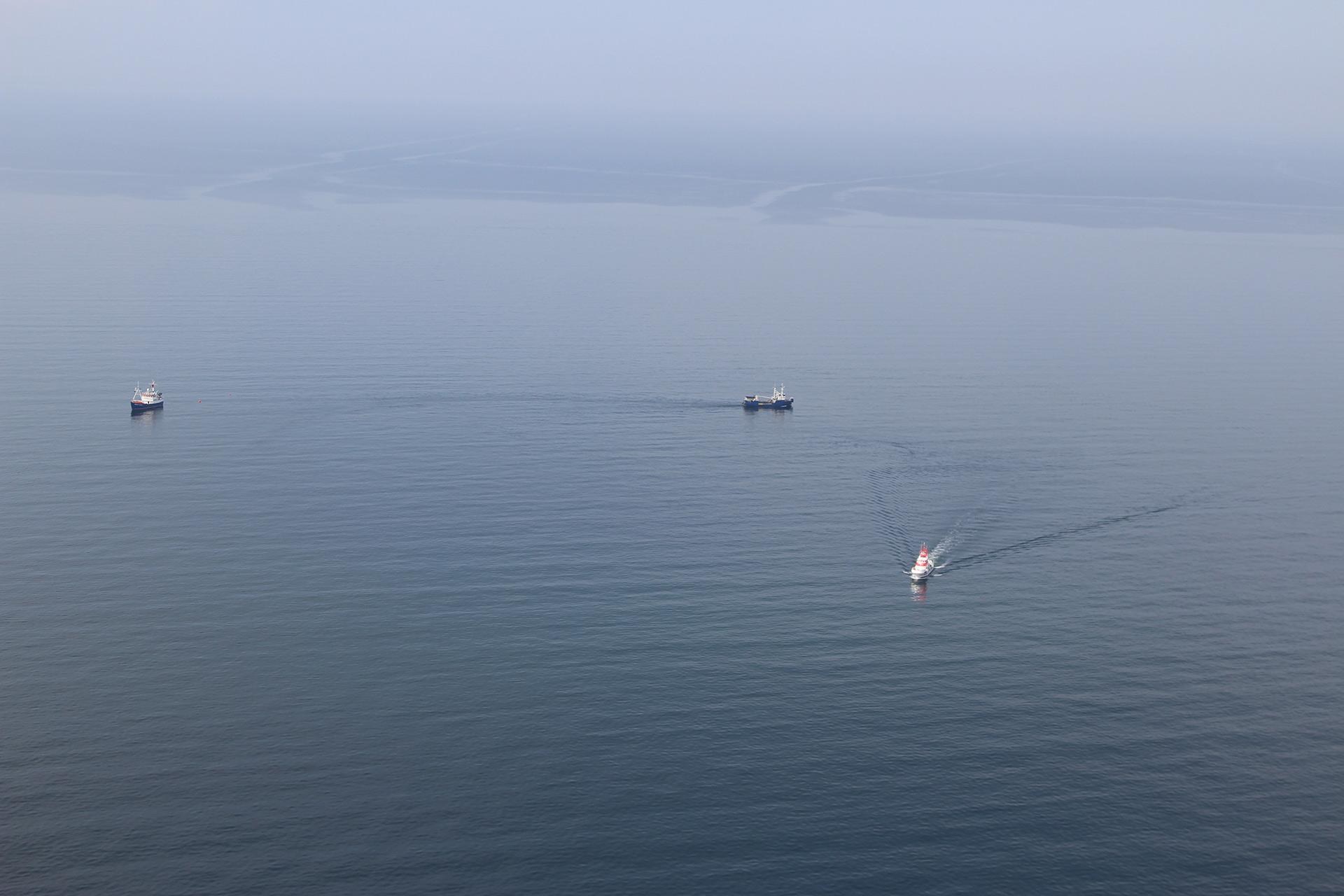 Interference suppression in the Baltic Sea