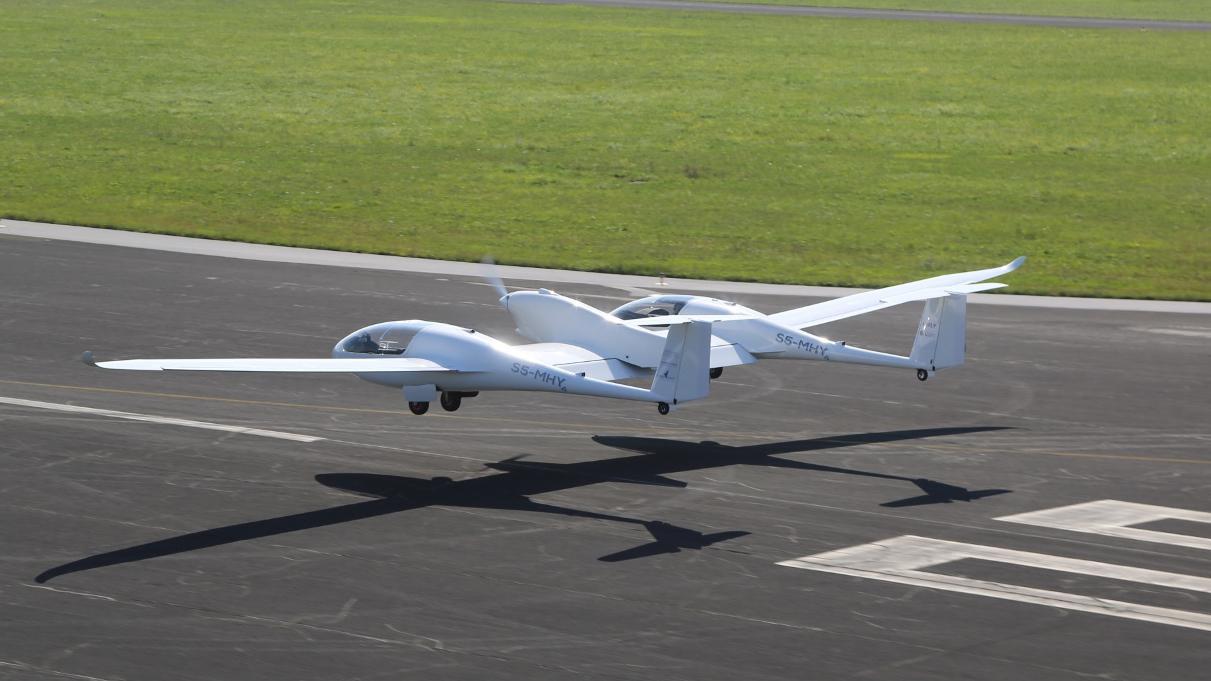 Technical test flights in Slovenia
