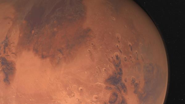 Animation: Flug über Mawrth Vallis