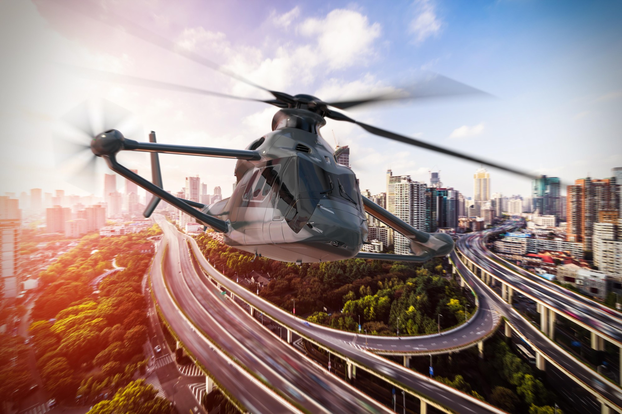 High-speed helicopter RACER