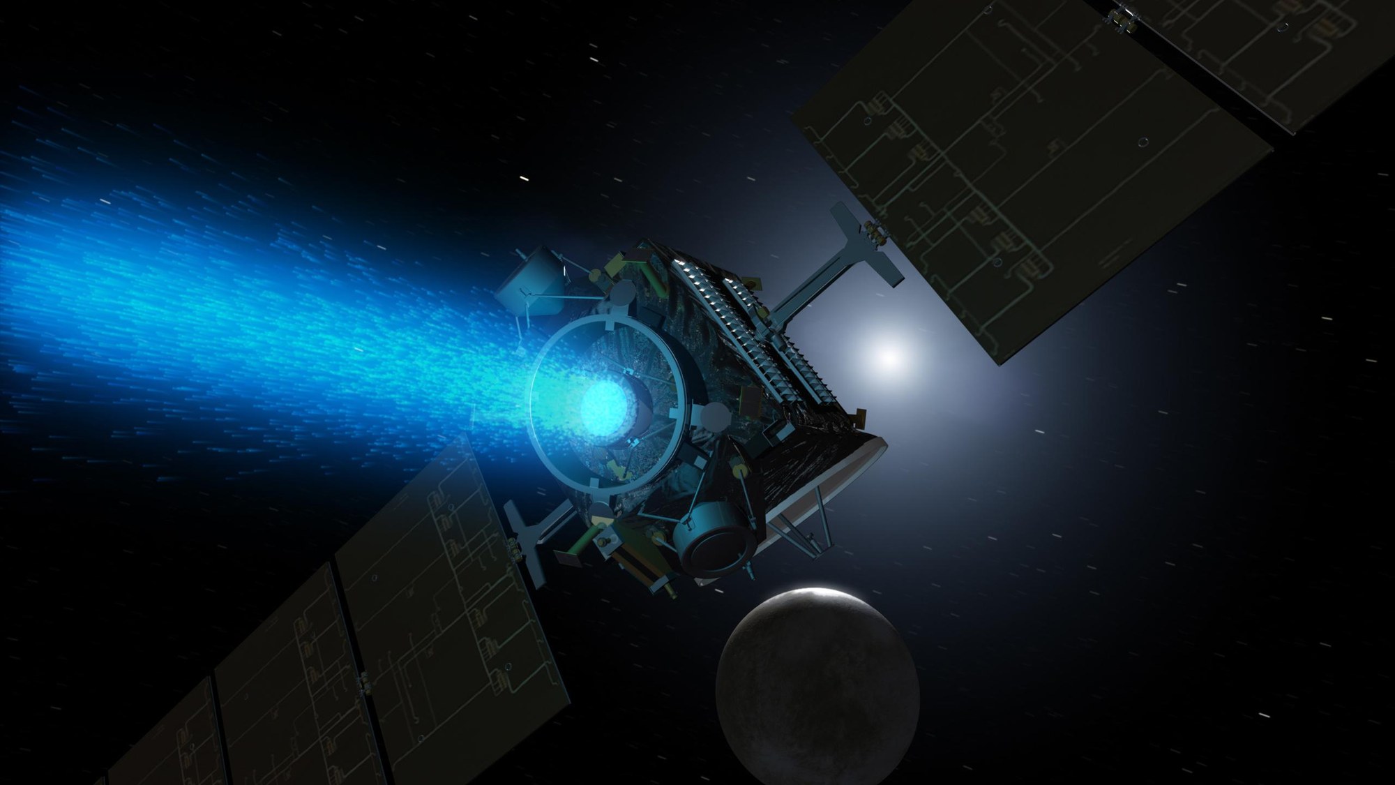 Dawn’s ion propulsion system
