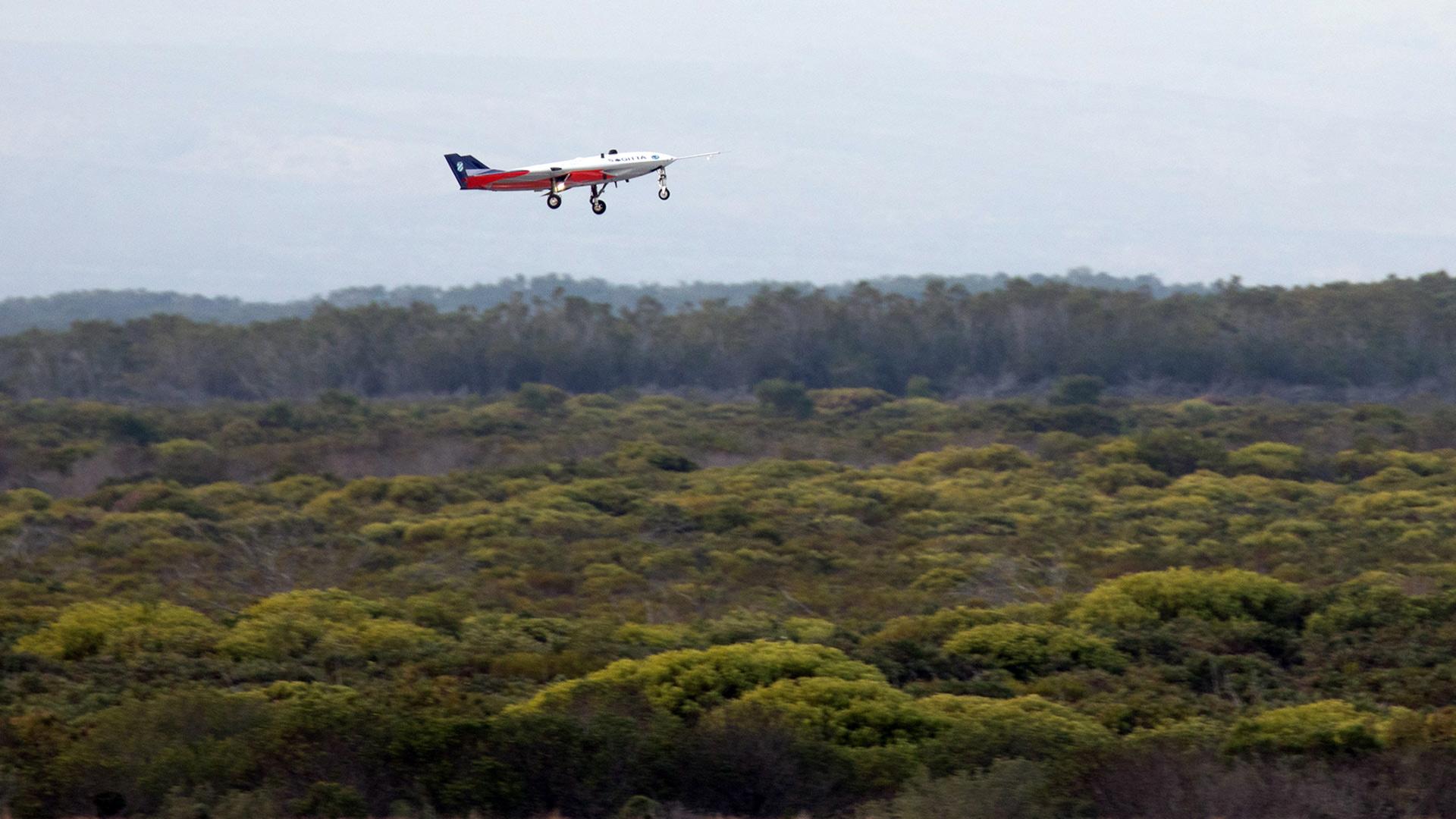 SAGITTA takes off on its first flight