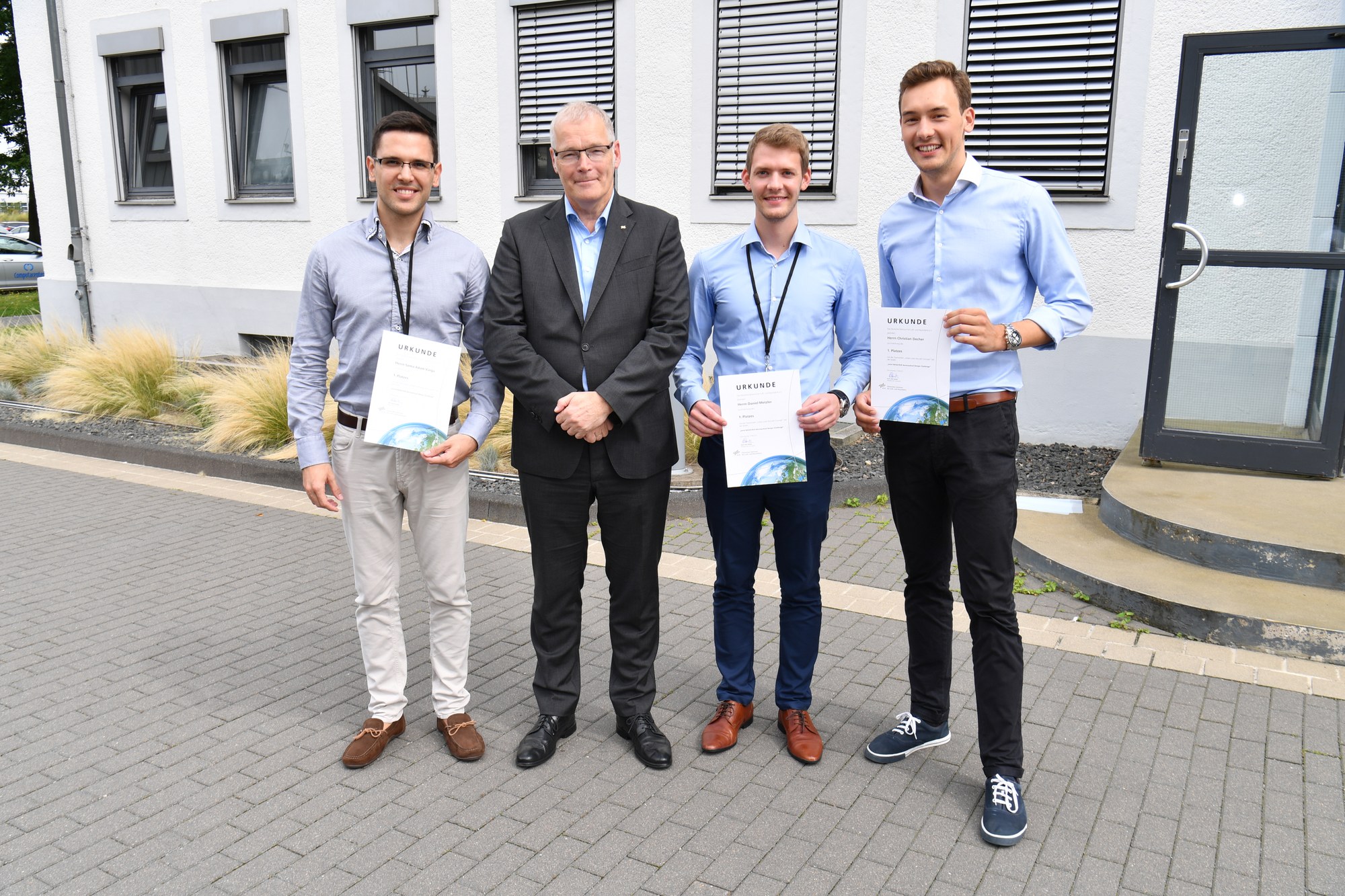 Winning team from the TU of Munich