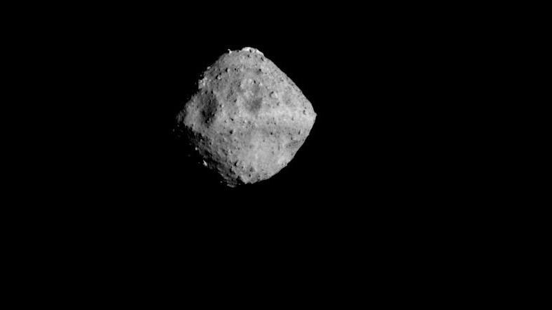 Asteroid Ryugu imaged from a distance of approximately 40 kilometres