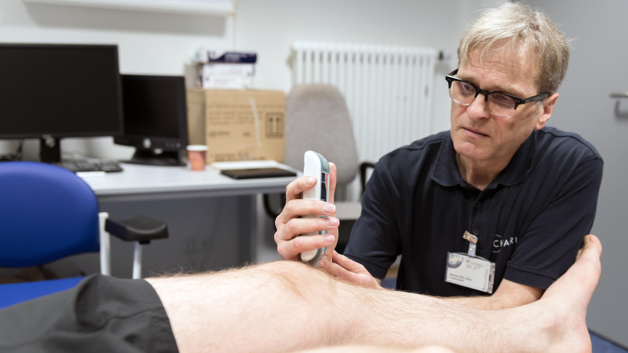 Ground tests for the Myotones experiment