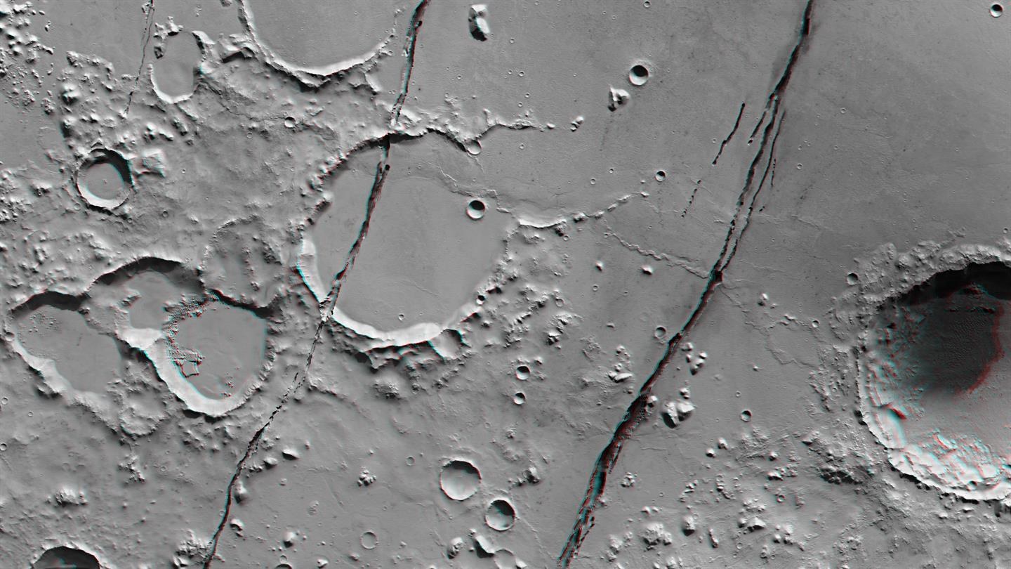 3D view of Cerberus Fossae region