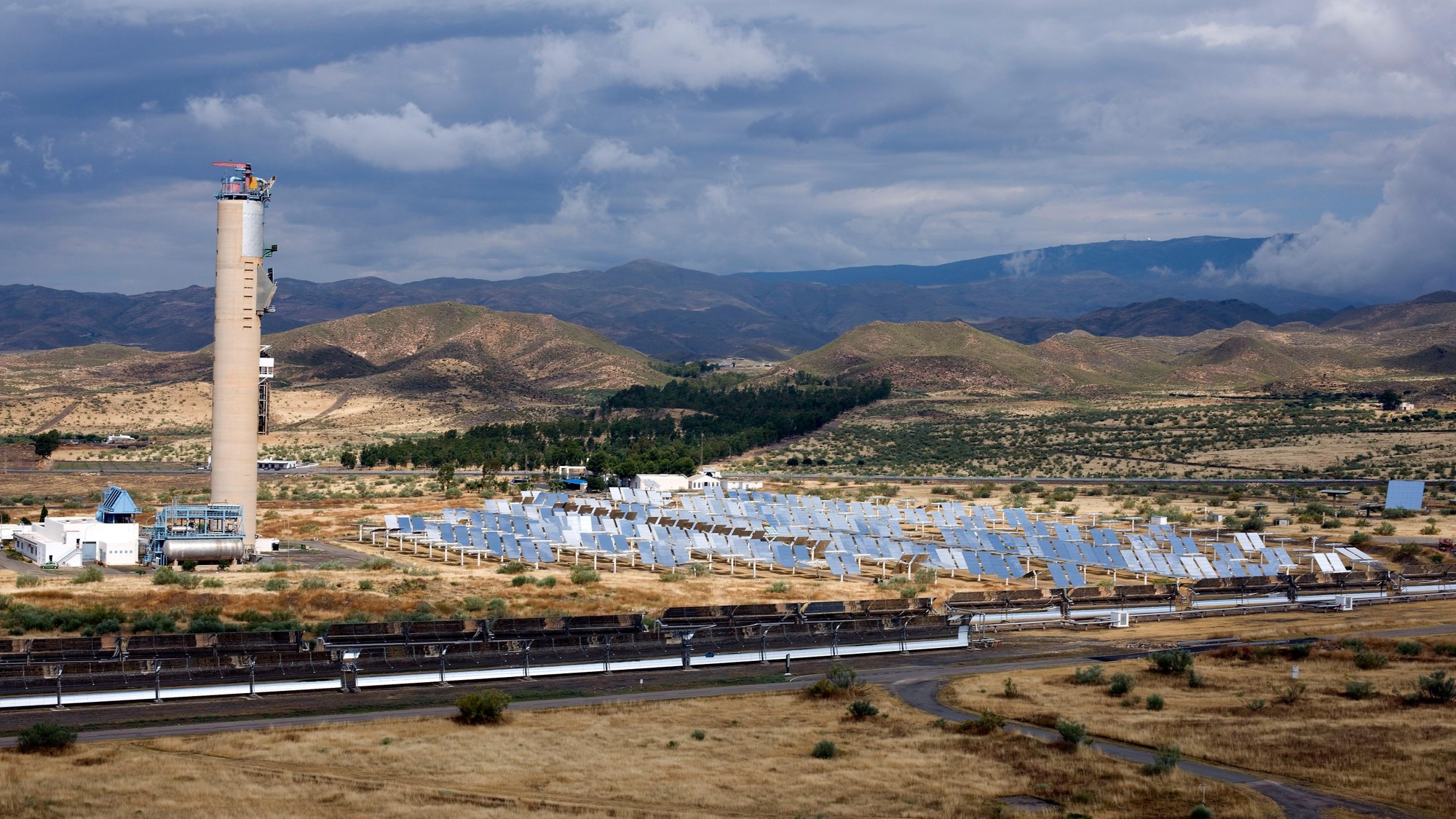 Application area: solar power plants