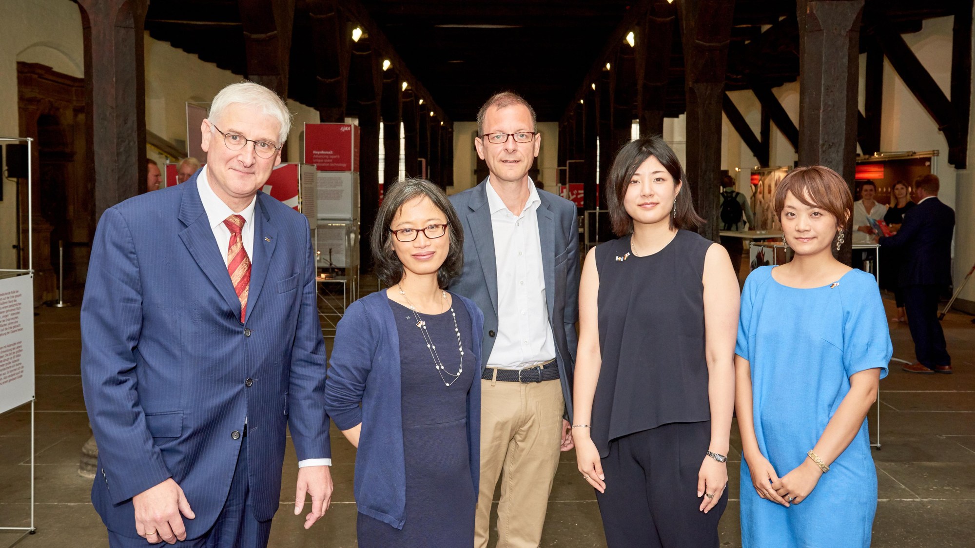 Hansjörg Dittus, Tra-Mi Ho, Martin Günthner, Momoka Isa and Fuki Taniguchi