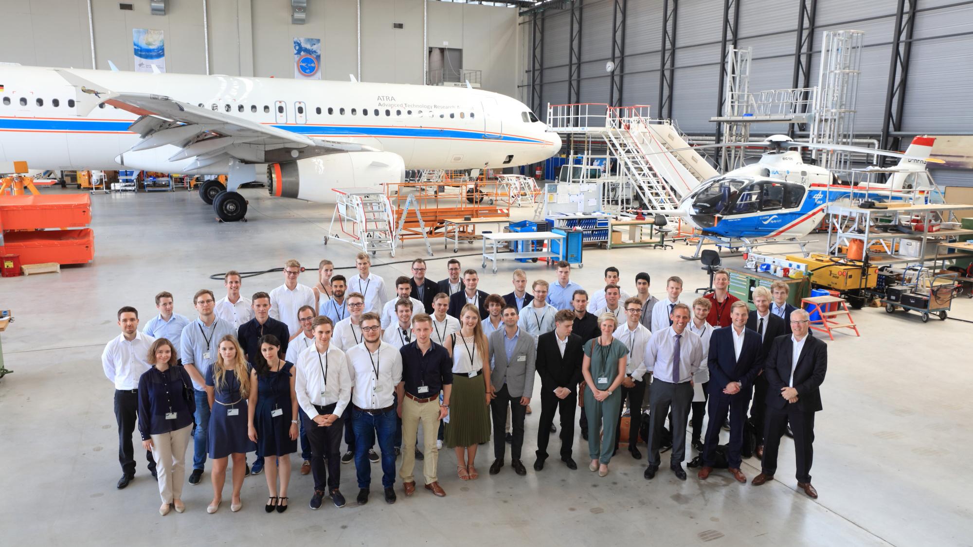 Participants in the DLR/NASA Design Challenge in Braunschweig