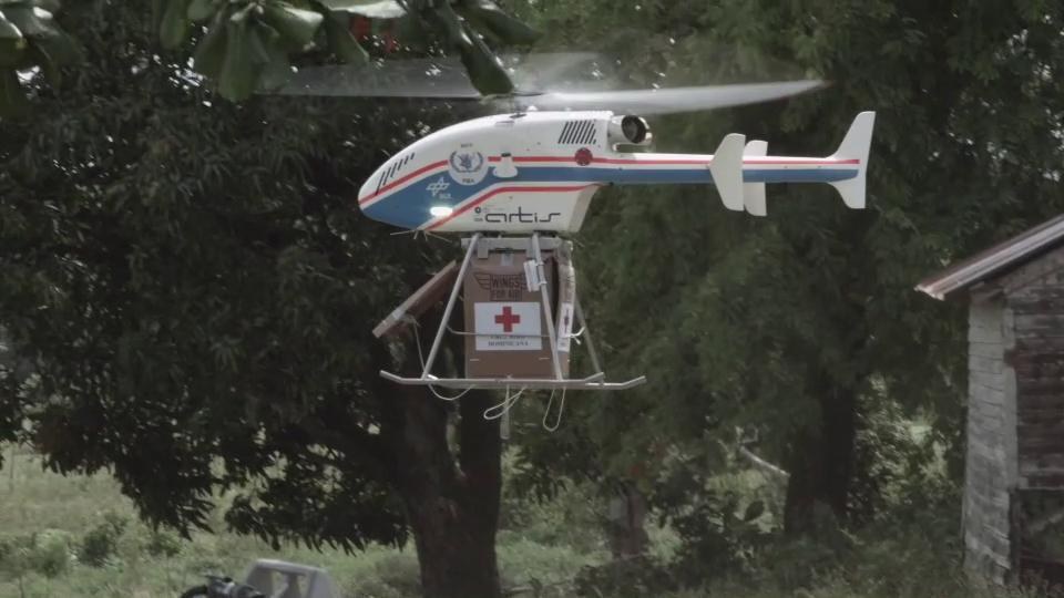 Unmanned DLR helicopter superARTIS