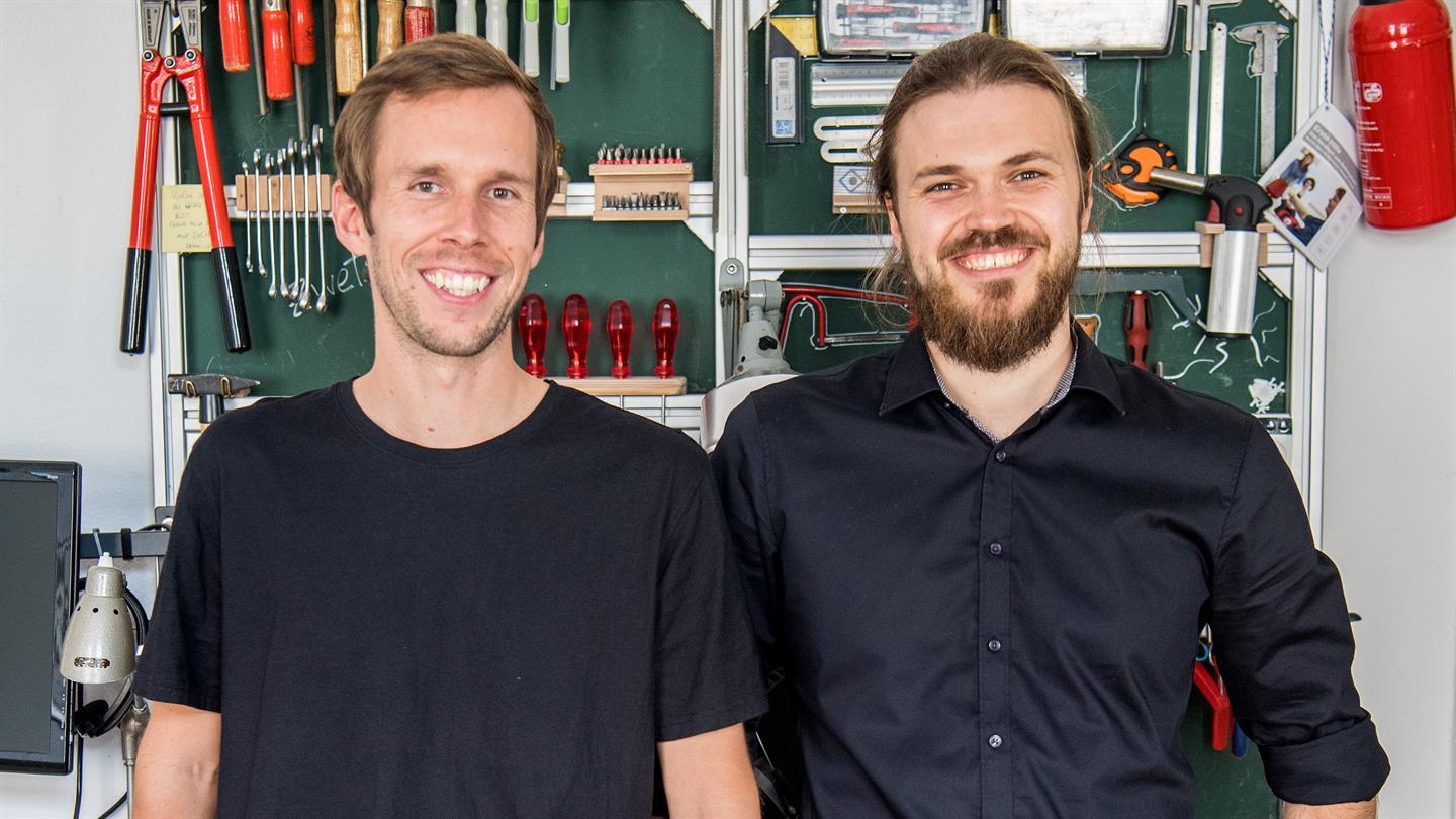 Silvan Siegrist and Arne Tiddens