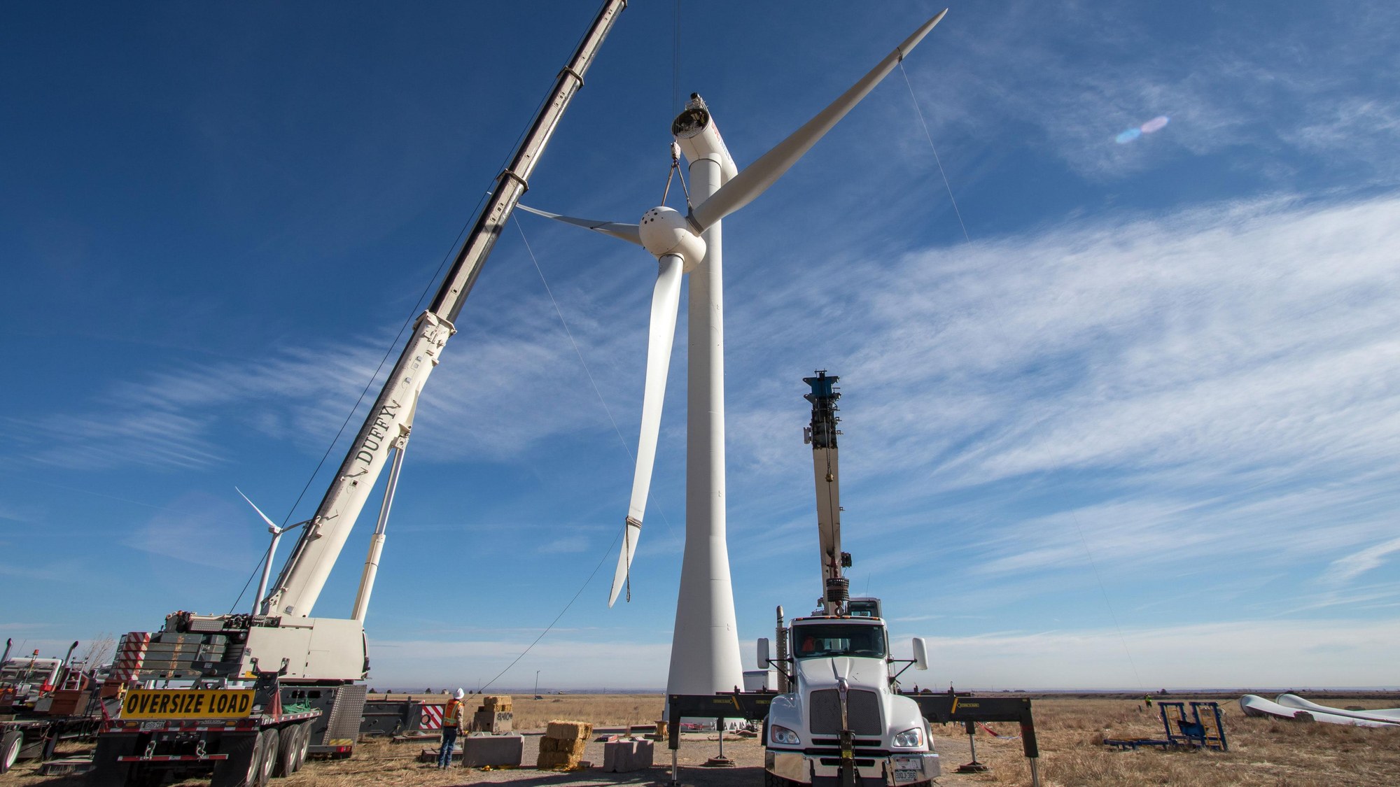 Installation of the SmartBlades2 rotor blades