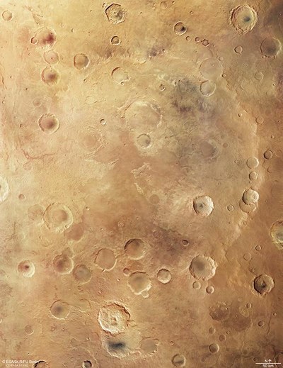 View of Greeley Crater