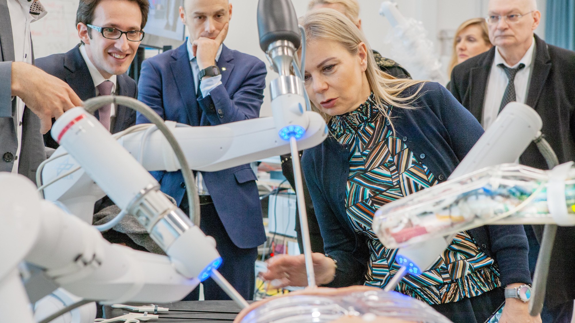 Medical robotics in action