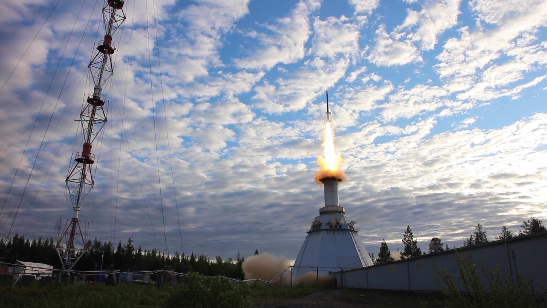 The early-morning launch of the ATEK/MAPHEUS-8, prepared for and implemented by the DLR's Mobile Rocket Base (MORABA) division