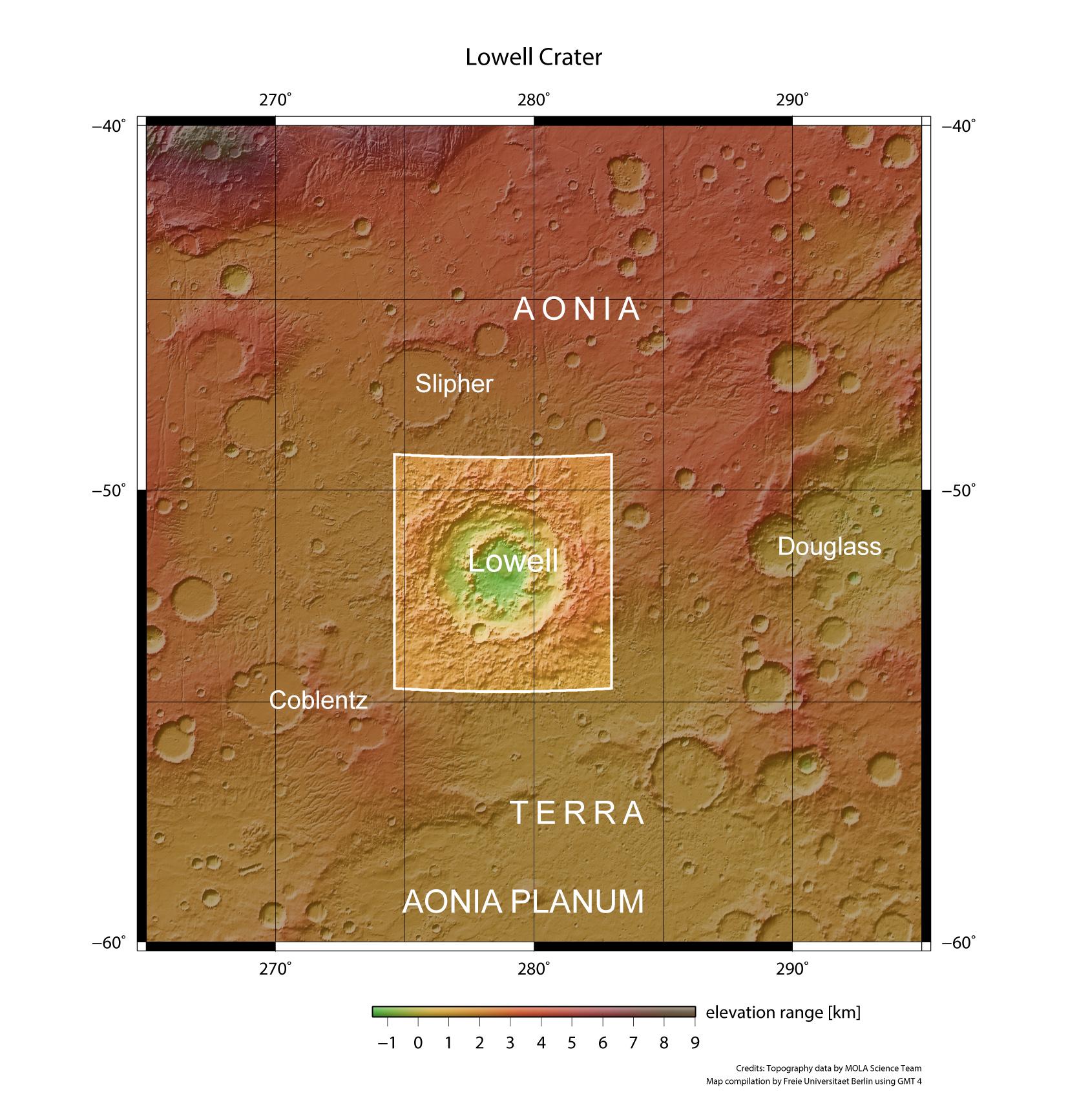 Lowell Crater
