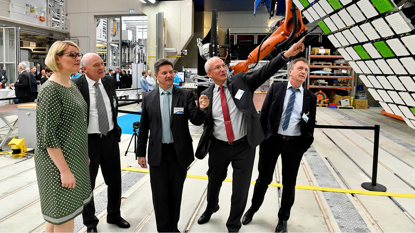 Tour of the ZLP in Augsburg