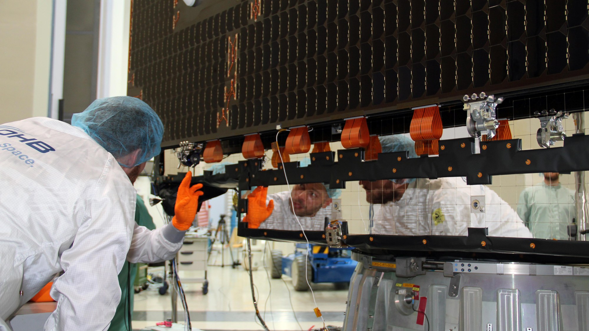 Acoustic test at IABG in Ottobrunn