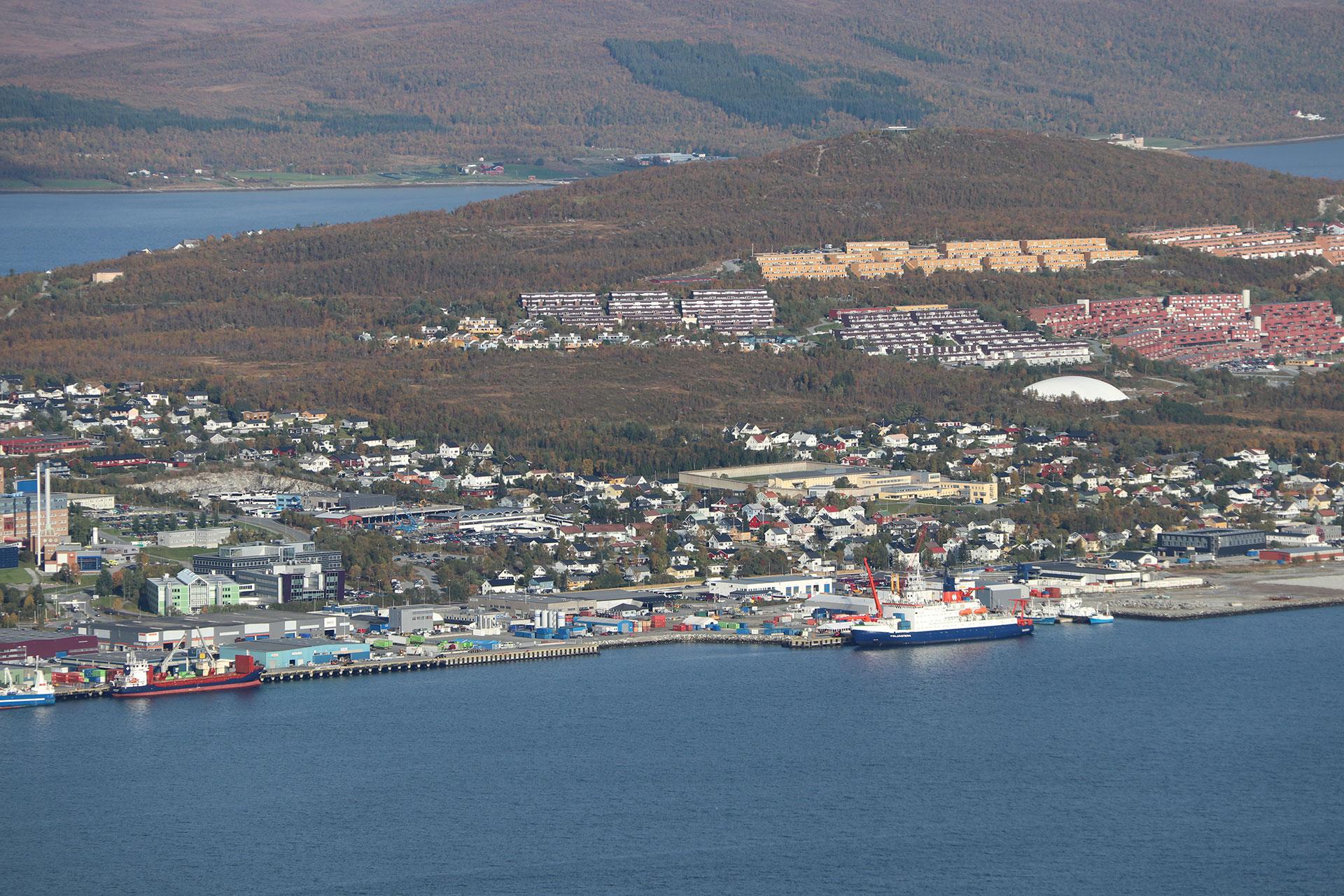 AWI research icebreaker Polarstern – expedition preparations in Tromsø, Norway