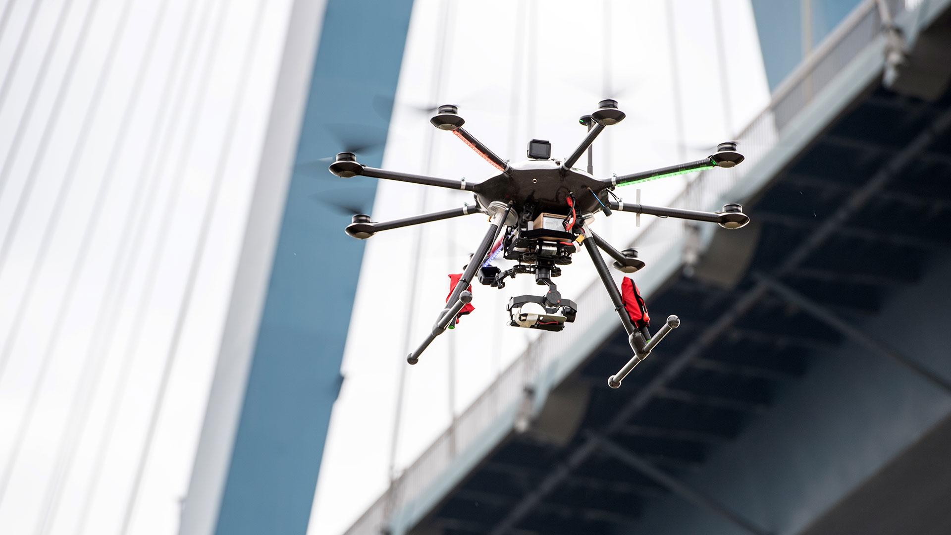 Camera drone of the City-ATM project