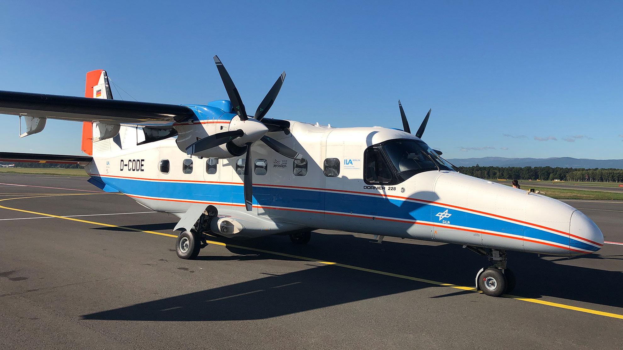 DO 228 D-CODE research aircraft