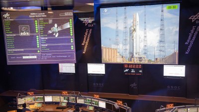 EDRS-C Launch at the German Space Operations Center
