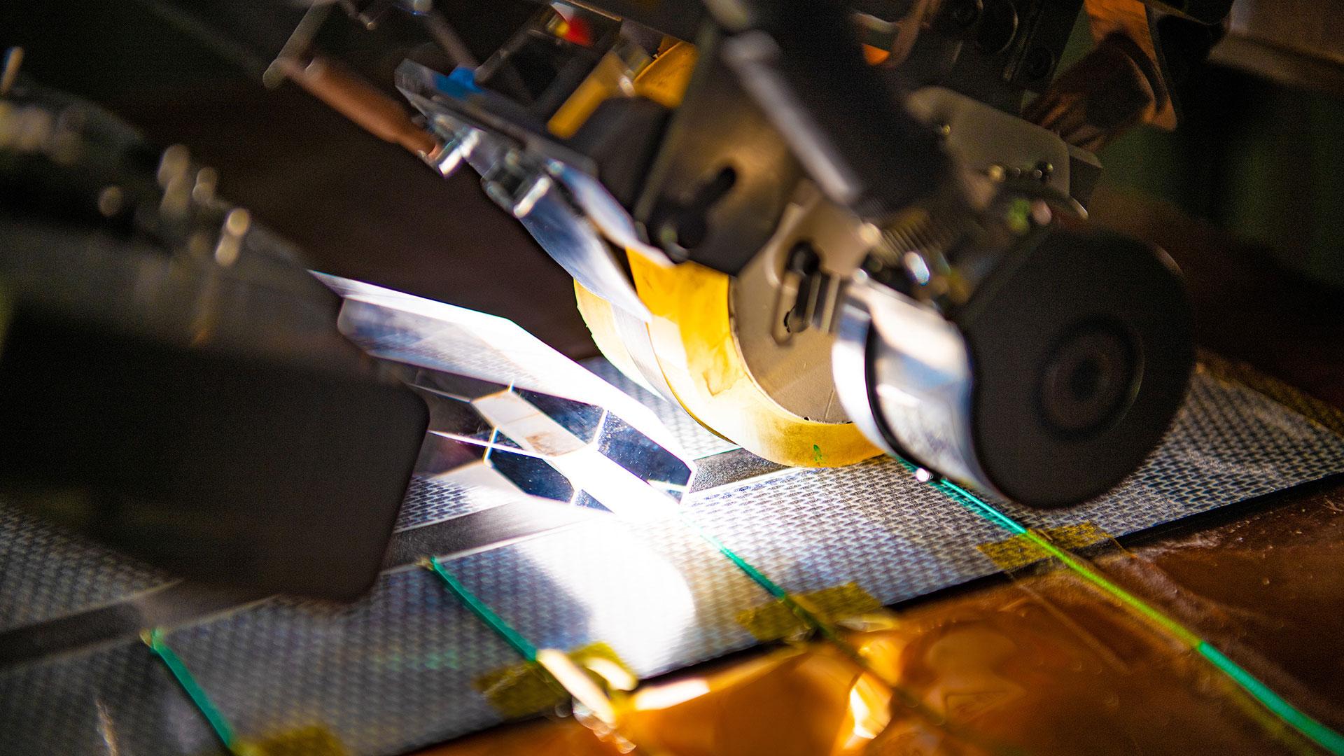 Flashlamp based Automated Fiber Placement (FAFP)