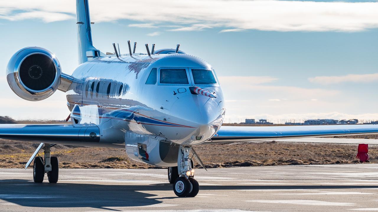 HALO arrives in Rio Grande, southern Argentina