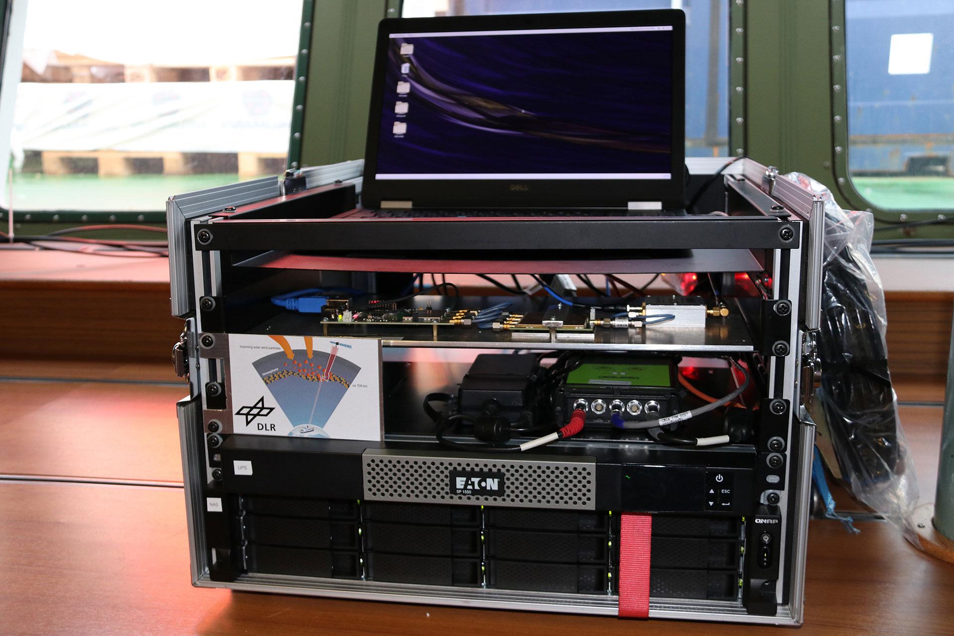 The heart of the DLR measurement system on board Polarstern