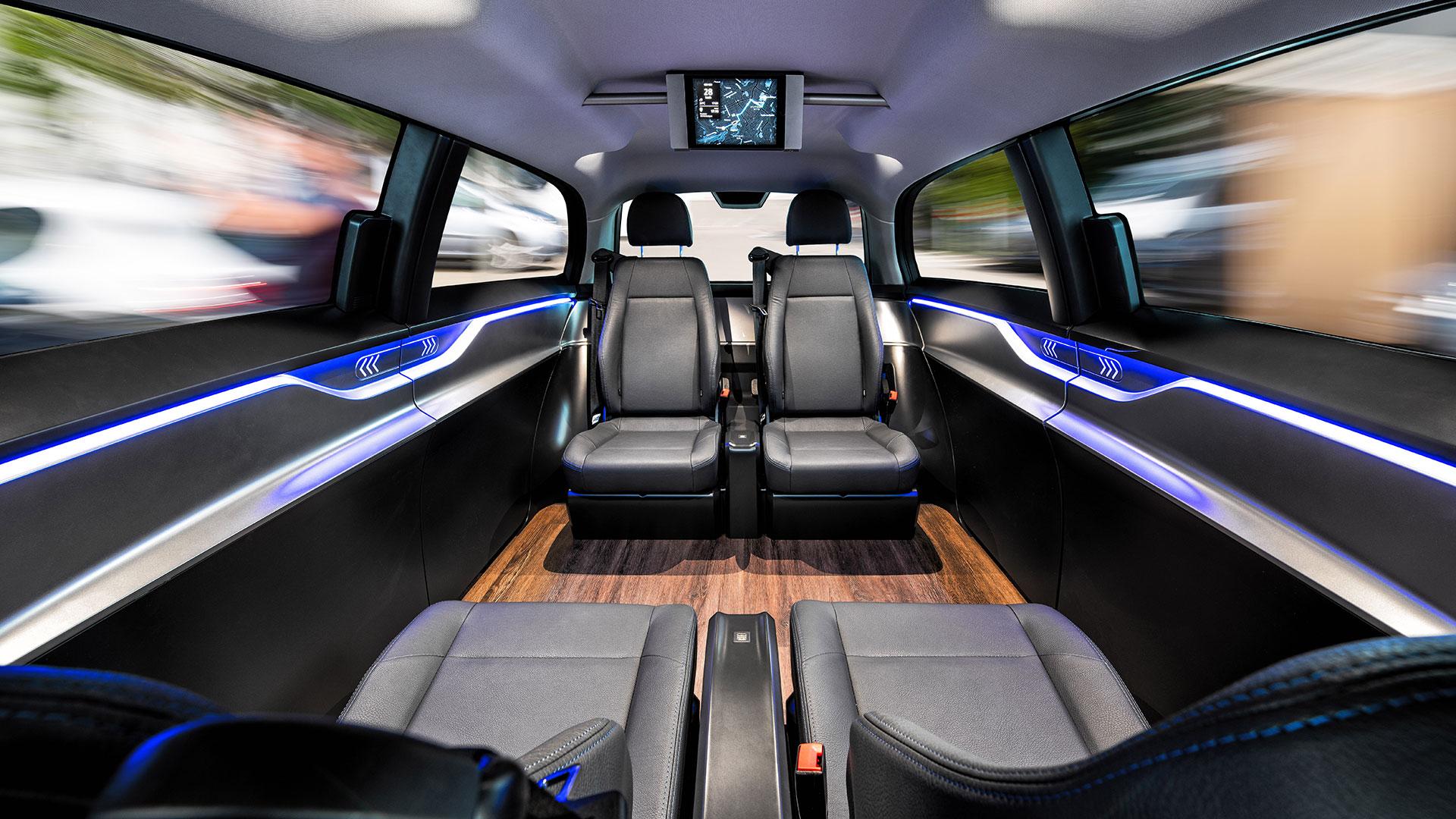 Interior of the UMV