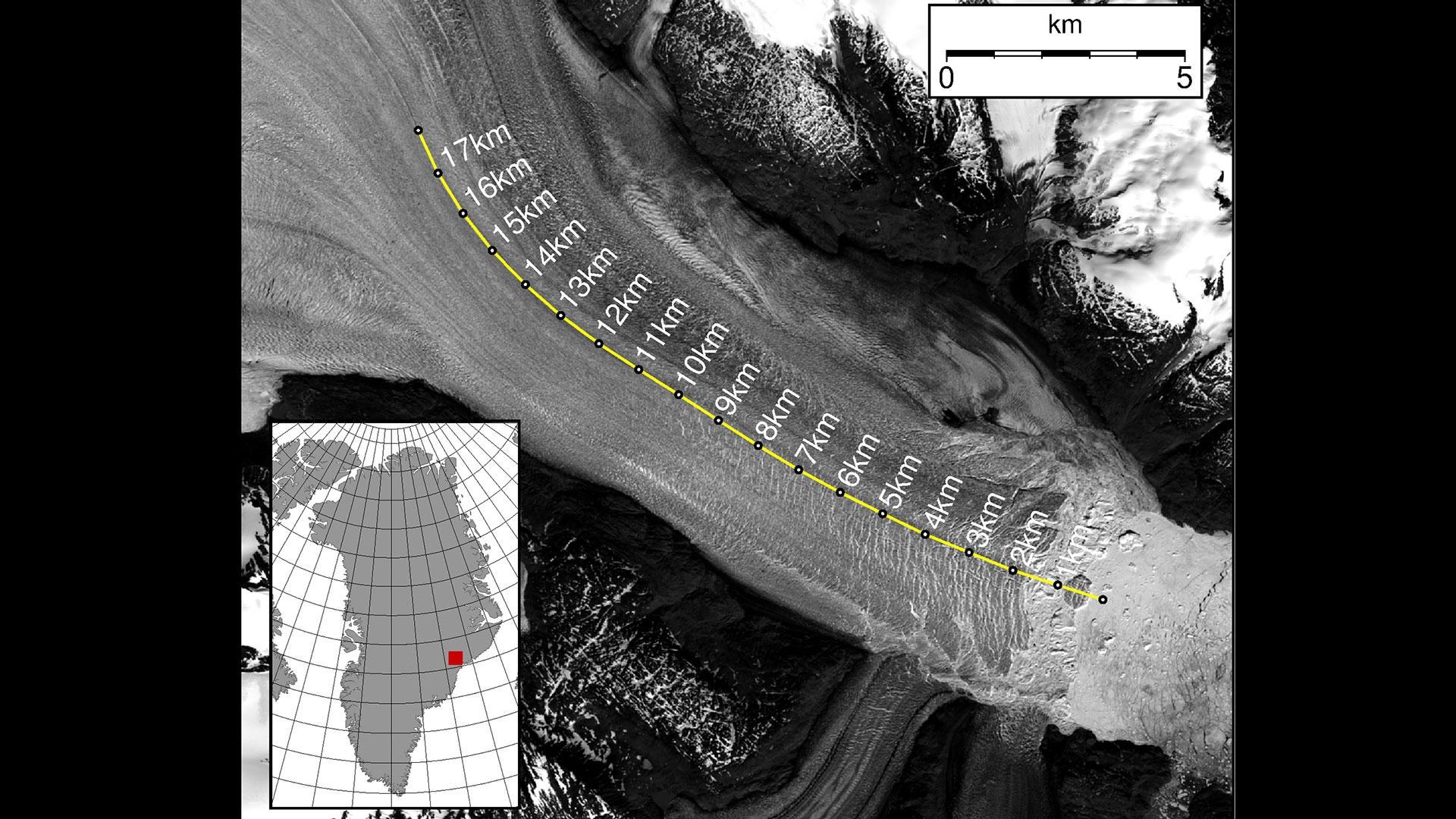 Landsat image