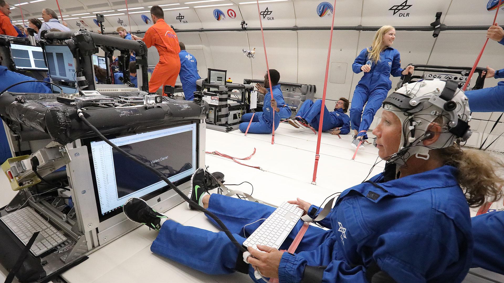 Neurocog experiment by the German Sport University in Cologne