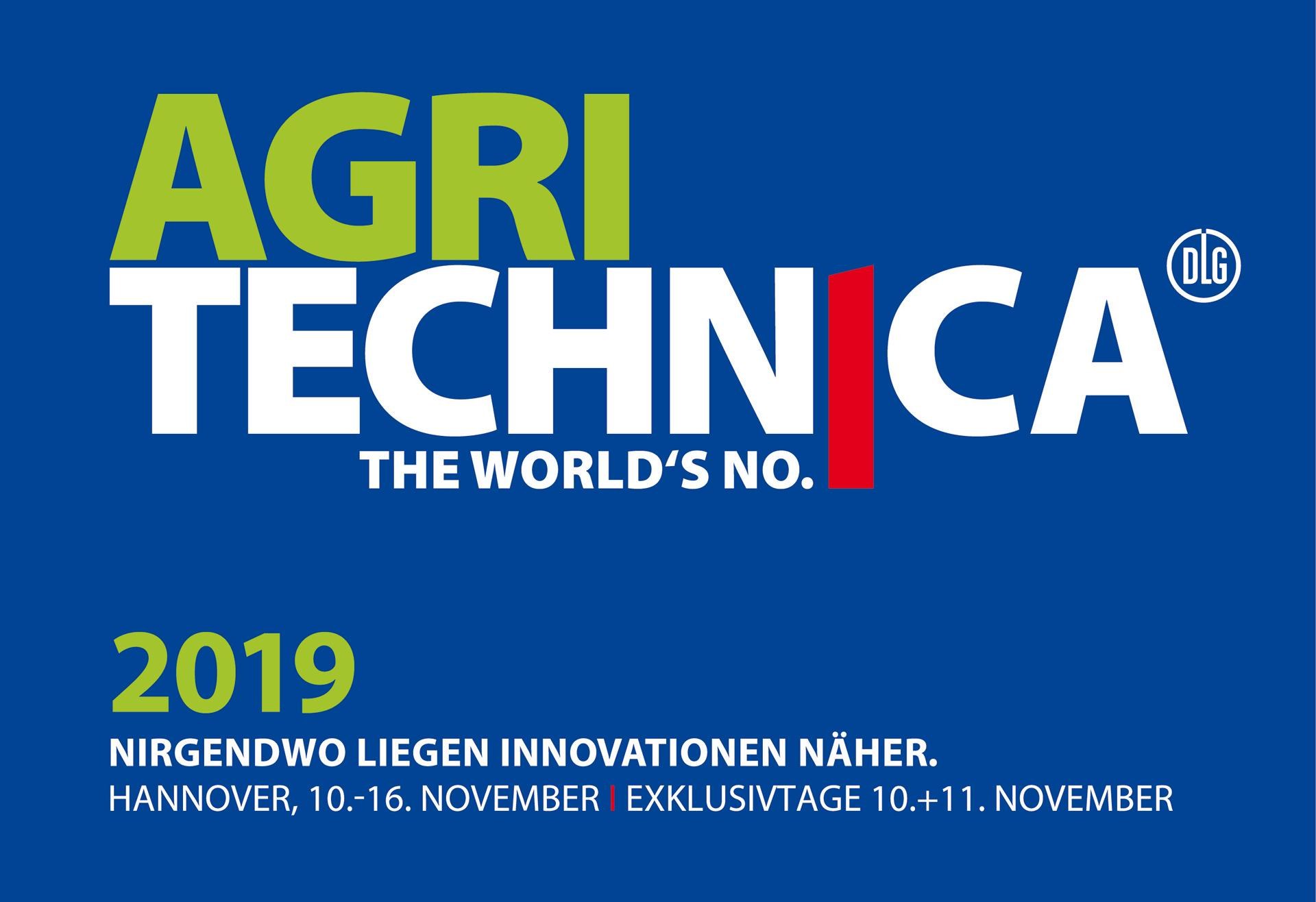 Logo of AGRITECHNICA 2019 in Hanover