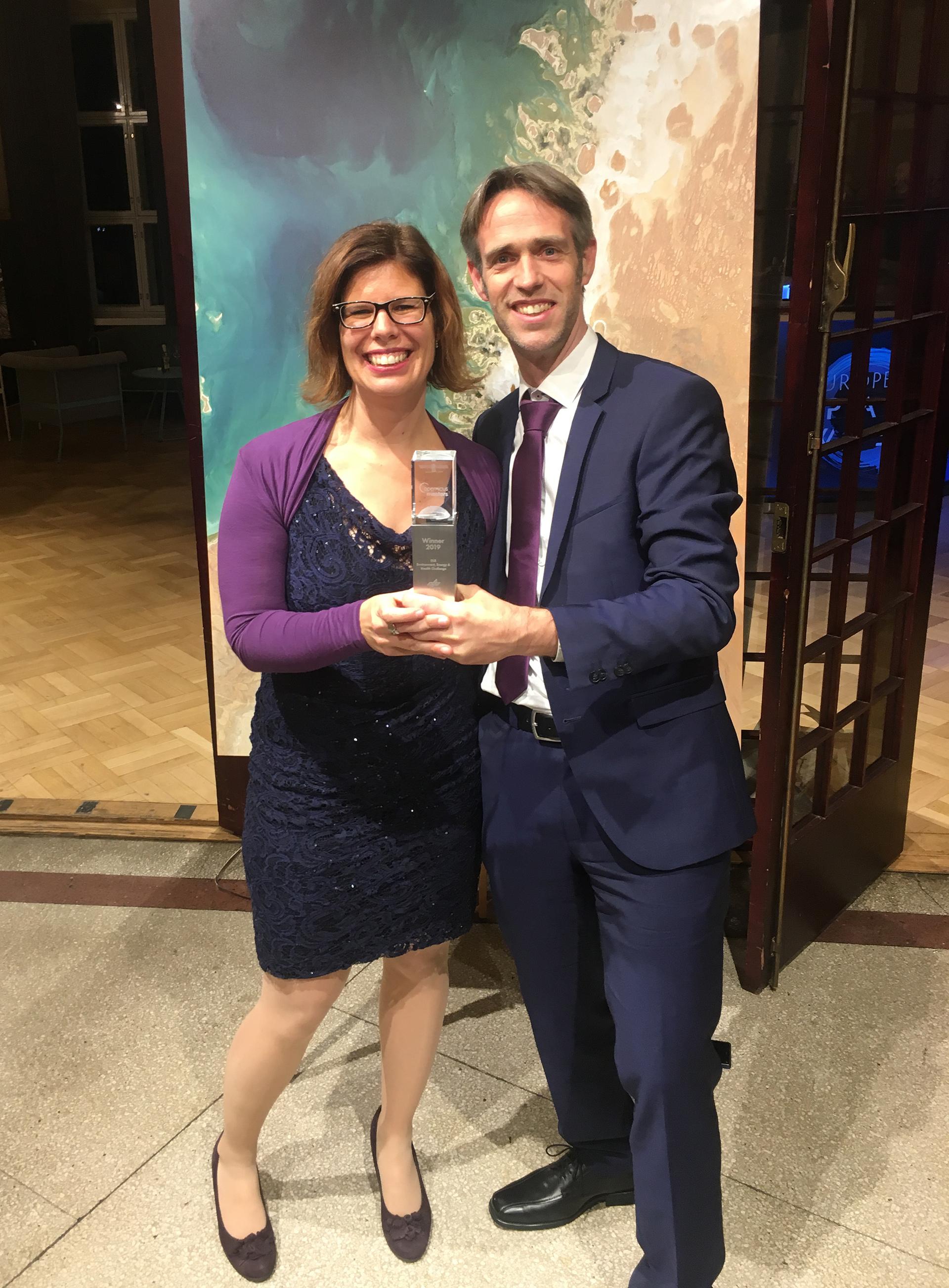 The winners of the Copernicus Masters 2019