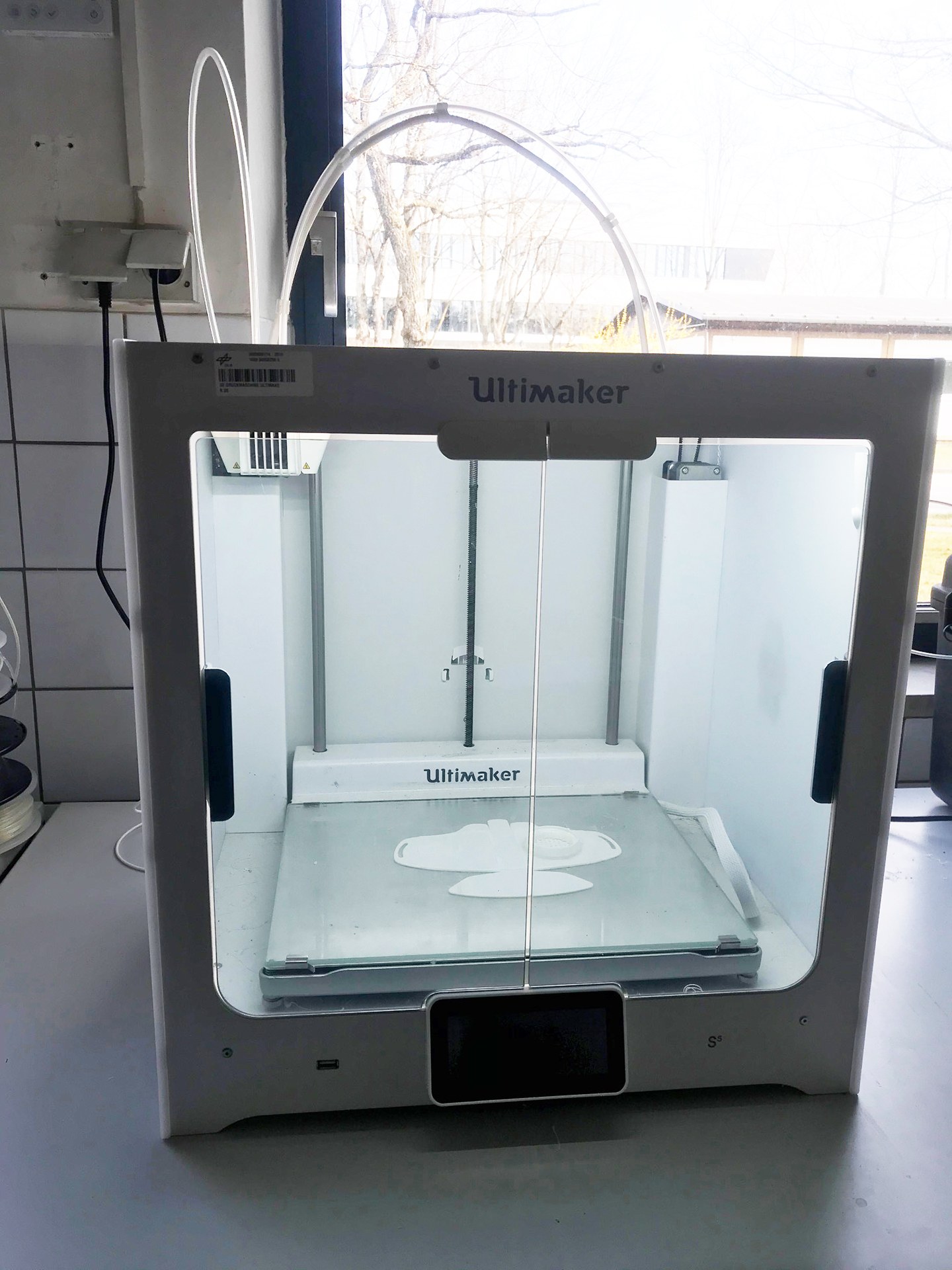 3D printer with respiratory mask
