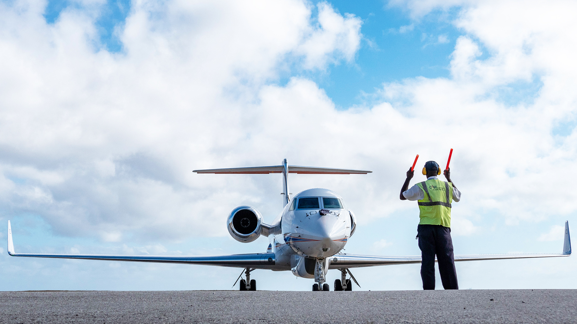 HALO arriving in Barbados