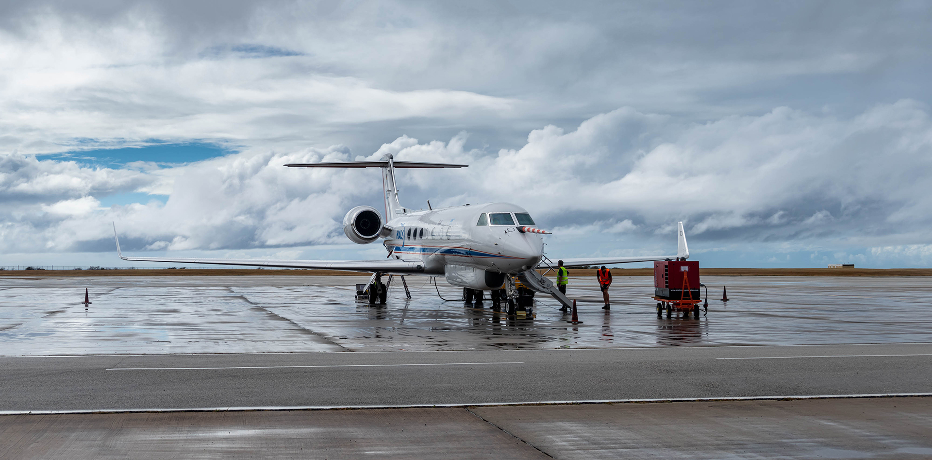 HALO at Barbados airport