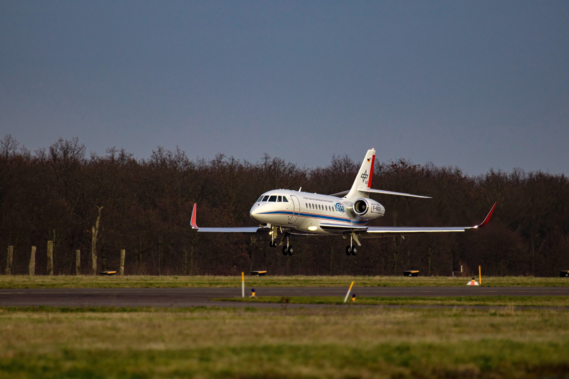 ISTAR landing in Braunschweig for the first time