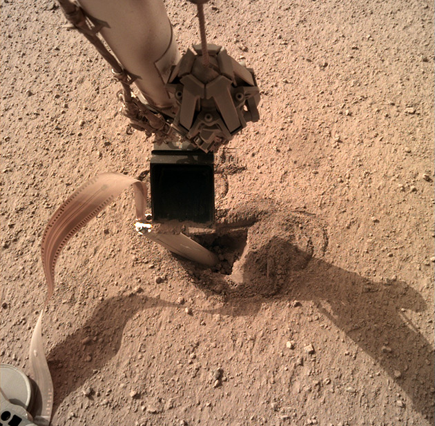 Next activity with the DLR HP³ geothermal sensor system