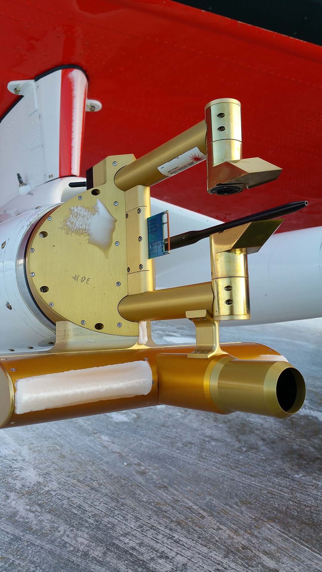 Cloud particle detection