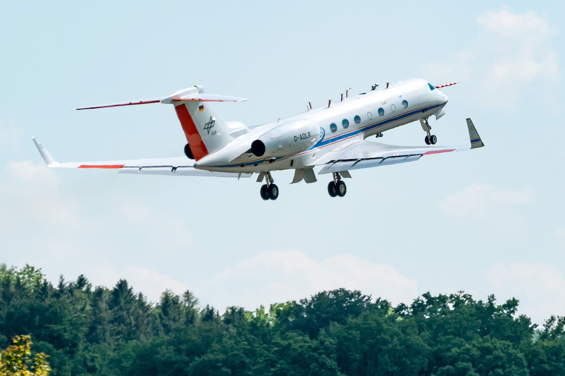 HALO takes off on the BLUESKY mission