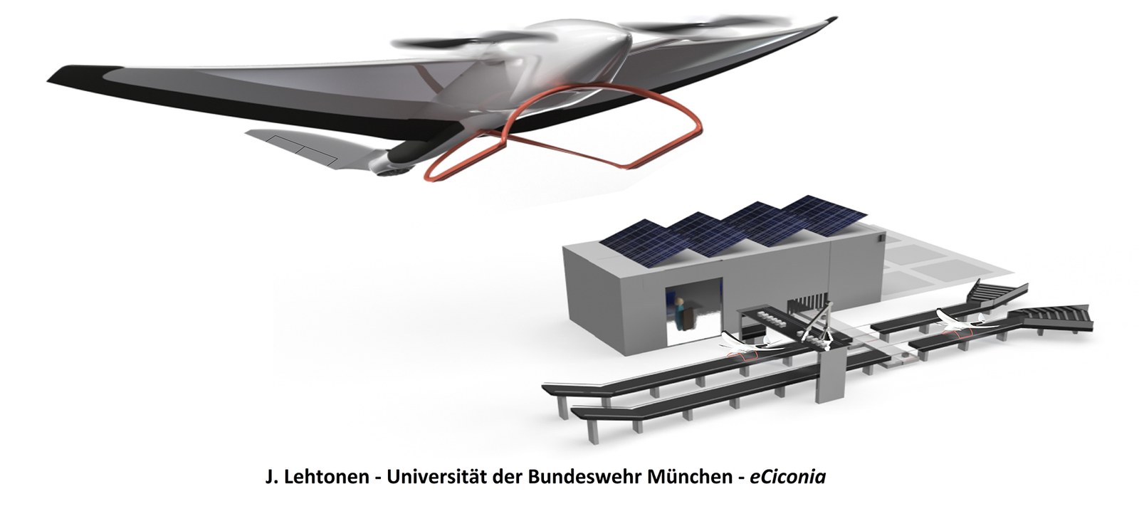eCiconia -The concept of the Bundeswehr University Munich team