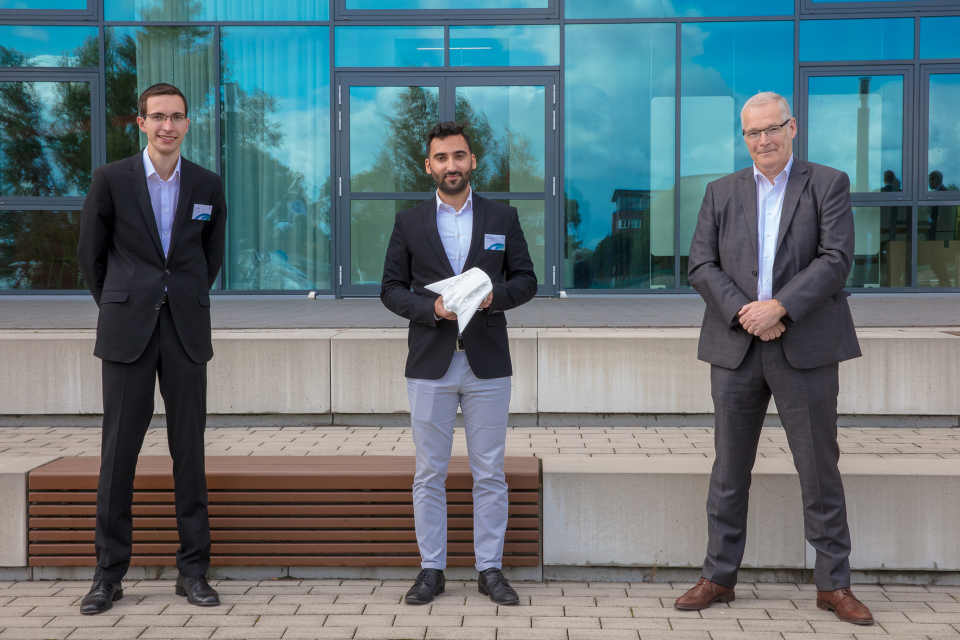 The winning team from RWTH Aachen University