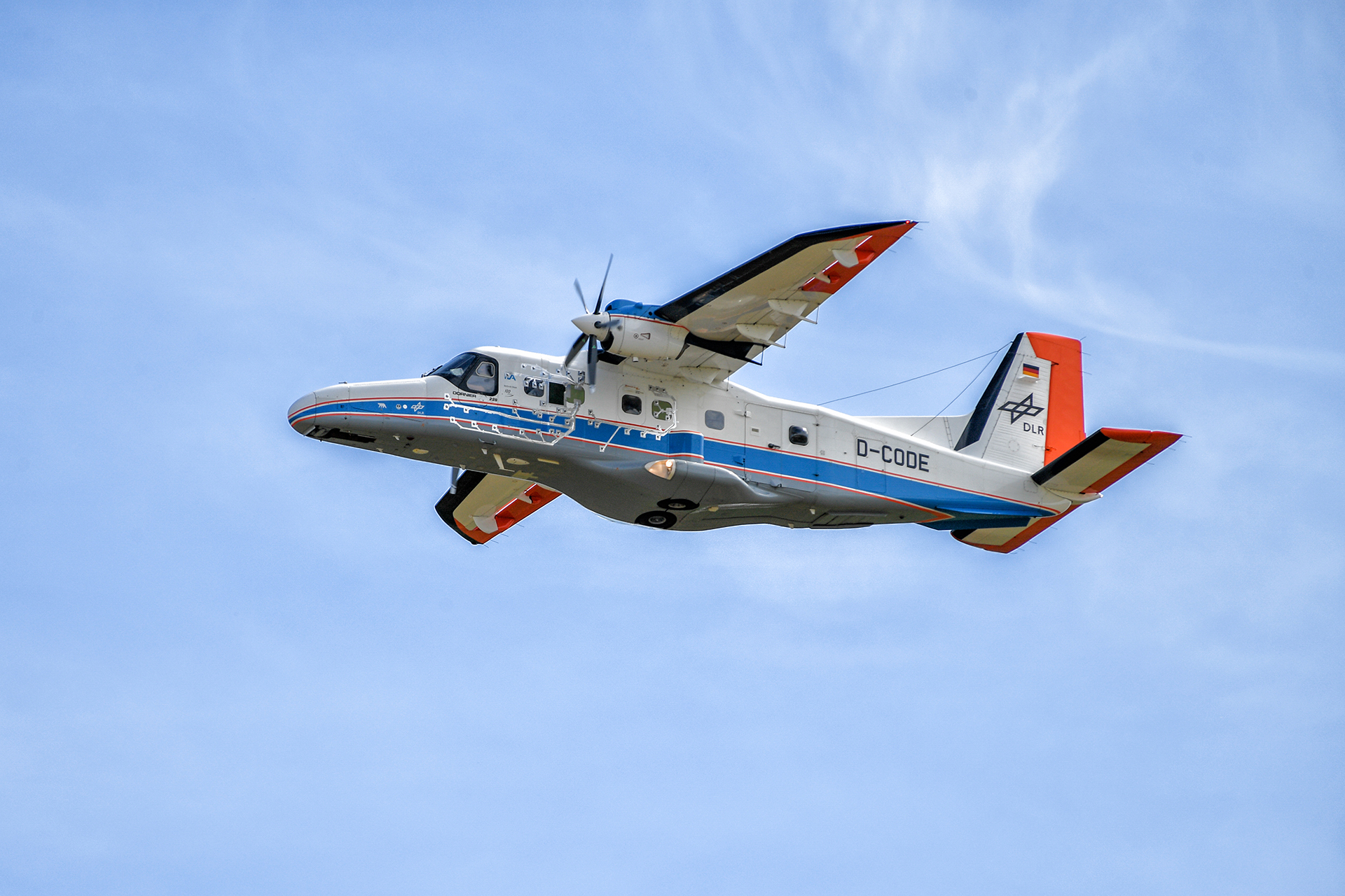 Flight tests at DLR's Cochstedt test airfield