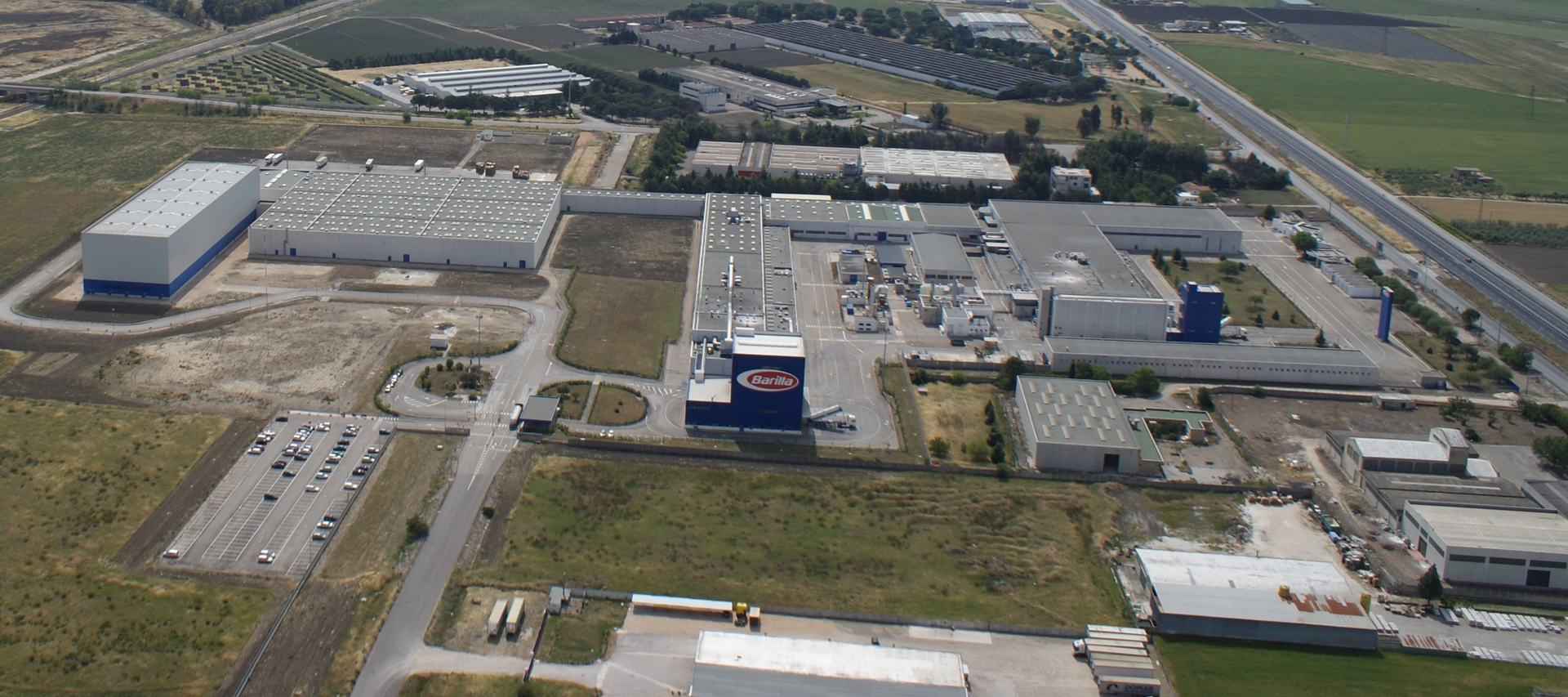 Barilla pasta factory in Foggia