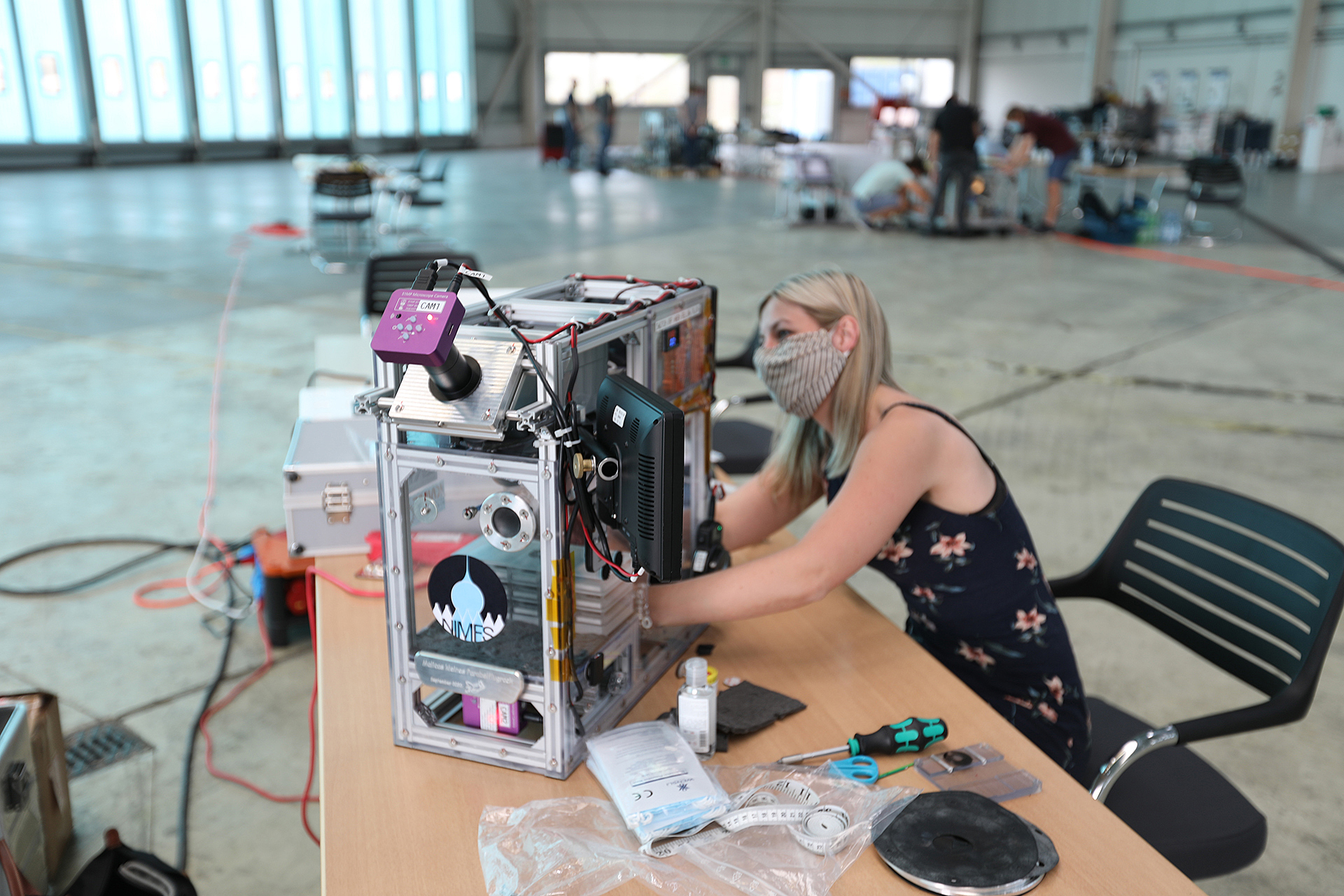 Preparation of an experiment