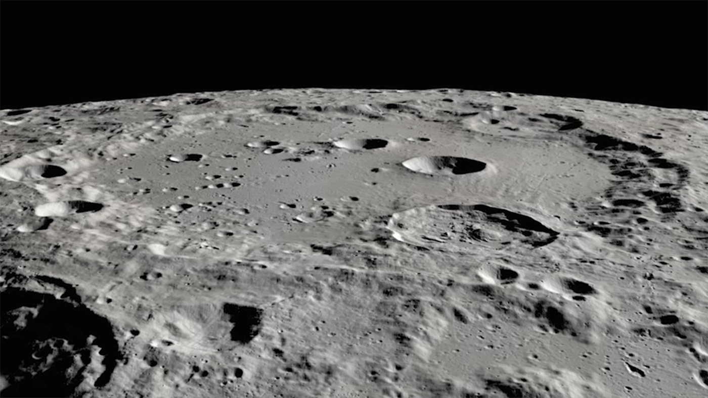 Clavius Crater on the Moon