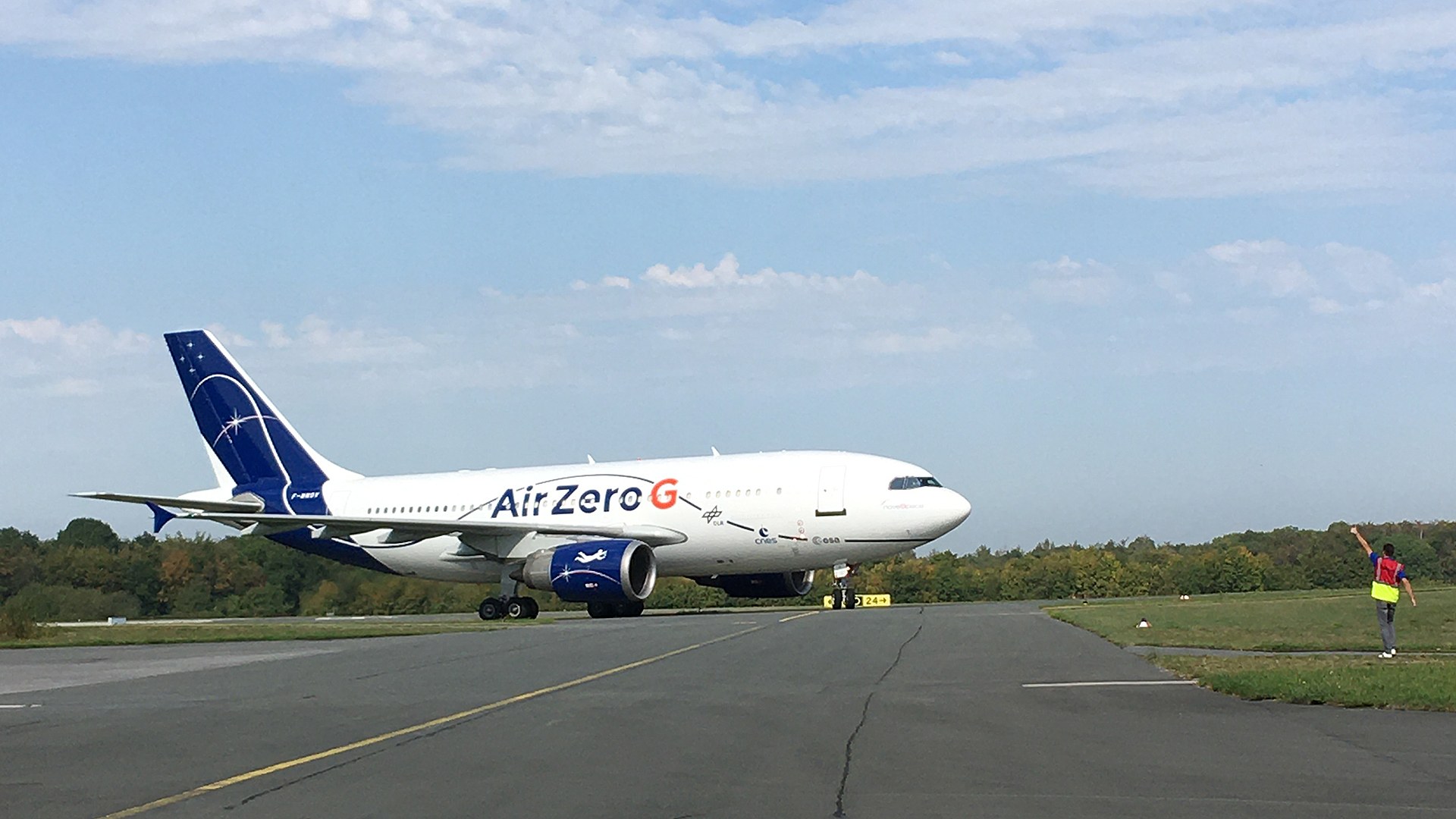A310 ZERO-G after landing